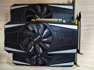 索泰gtx1050ti 4g d5雷霆版显卡,成色如图,功