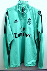 阿迪皇马正品2021赛季欧冠足球长袖训练服