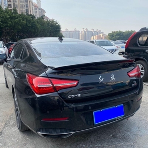 红旗h5尾翼 红旗h5免打孔烤漆尾翼 红旗h5碳纤纹烤漆订制