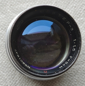 苏联定焦镜头 jupiter 3 1.5/50 红n版本 徕