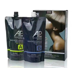 90同款货源潇洒199444淘宝ap染膏a派优品a派珍萃无氨染发膏梦佩丝