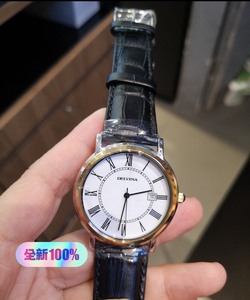 手表全新!迪云拿delvina dl80063 箐睿系列 石