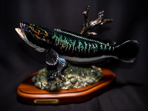 现货,淘宝十二期免息 | 巨型蛇头/鳢科之王/多曼鱼雕塑(小