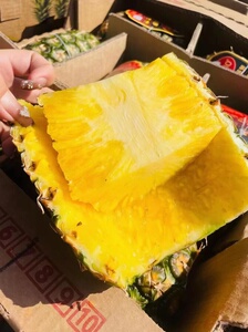【菲律宾进口:黑标都乐无冠金菠萝】香甜可口,菠萝味道浓厚,好