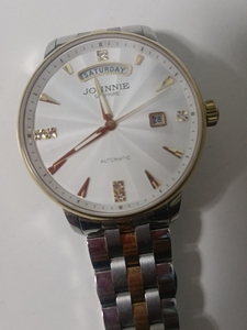 001人付款天猫尊尼世家john shica 官方男士机械手表全自动防水 水鬼