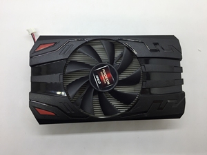 卡诺基 amd rx560 550 4g 显卡散热器总成,成