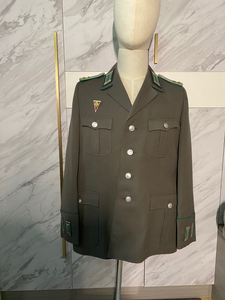 东德 东德人民军 nva 边防 开领礼服 1970年第一季度