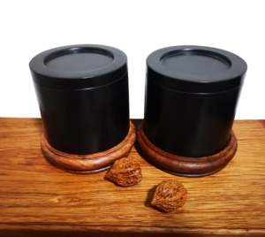 张宗玉蛐蛐罐油葫芦叫罐养盆一对.