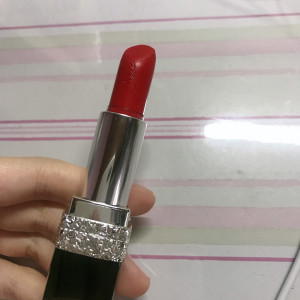免税店 dior迪奥080烈焰蓝金口红唇膏 微笑正红番茄红