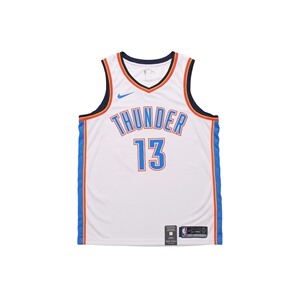 保罗乔治雷霆球衣 edition swingman 白色正品