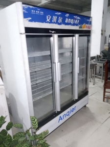 安琪儿三门冰柜展示柜饮料柜点菜柜冷柜,买时五六千现在三折出