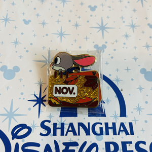 上海迪士尼月份朱迪徽章朱迪隐藏徽章