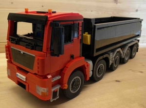 乐高moc自卸卡车