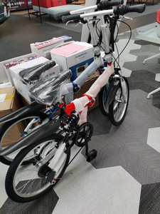 奥迪audi变速折叠自行车,全新,未拆封,无锡市区可送货上门