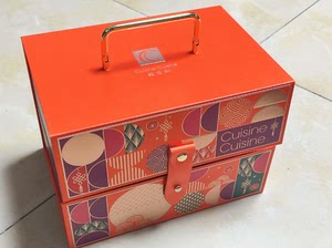 香港国金轩月饼礼盒，可做首饰收纳盒，无瑕疵，仅空盒，没有月饼