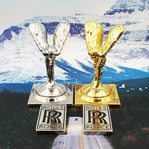 1:1飞天女神劳斯莱斯小金人车标,有银色和金色,锌合金材质