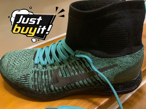 nike lunarlon,耐克织袜慢跑鞋,穿过次数个位数