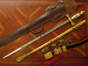 000人付款淘宝1/6 古代兵人双手剑 骑士大剑 圣殿 条顿 圆桌tb