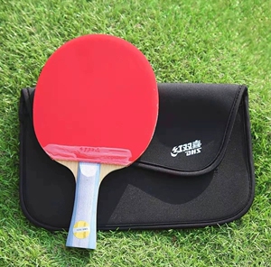 全新红双喜六星乒乓球拍r6002横拍长柄6006直拍短柄学生