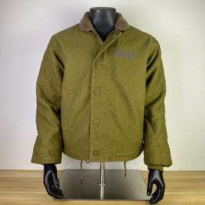 n1海军甲板服deck jack 夹克 加厚羊羔毛外套