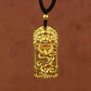 金牌吊坠男周大福