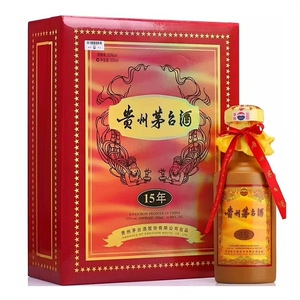 贵州茅台十五年53度500ml单瓶(15年陈酿年份酒)