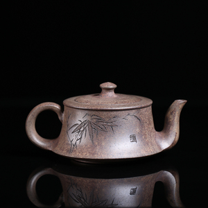 国工刘老师天星泥曲壶宜兴紫砂壶紫砂泡茶壶保真品260cc d