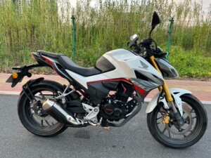 本田的暴风眼190街车 手续都在 成色完美 白色 动力非常完