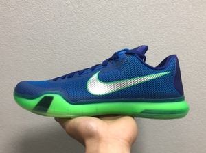 5码】科比10代nike kobe 10 雪碧 圣诞