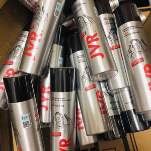 两瓶28元338毫升正品杰威尔定型发胶,喷雾强塑定型干胶,啫