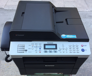 二手联想7650df黑白激光多功能一体机 打印复印扫描传真