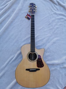 拉维斯N8单板吉他玫瑰木云杉面单吉他  有GA和DC两款