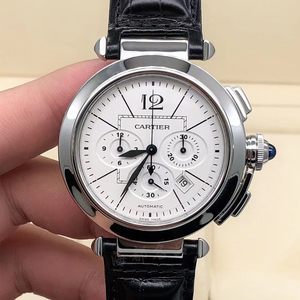 00火凤冰凰直播淘宝cartier 卡地亚手表天圆地方pasha帕莎系列夜光