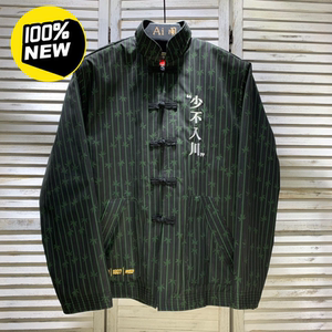 李宁少不入川唐装夹克刺绣外套宽松上衣男装夹克情侣款