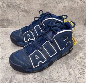 【支持验货】nike大air44码海军蓝9新保真皮蓬在售的鞋