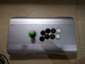 战神摇杆zs3,自己收的框体组装的,手托有磨损