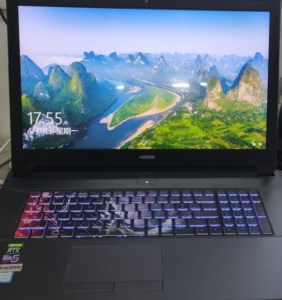 自用笔记本神舟gx9,买的i7cpu,2070显卡,16g内