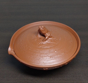 日本 常滑烧 井上素三 素三 青蛙 宝瓶