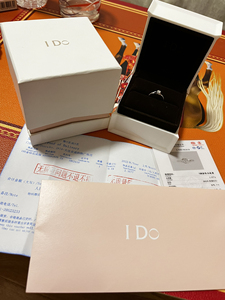ido钻戒19分…ido经典造型…全新未戴发票包装齐全…20
