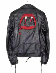 saint laurent slp slp血牙皮衣 绝迹款