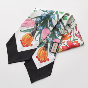gucci古驰古奇flora snake蛇女士礼物丝巾包包配