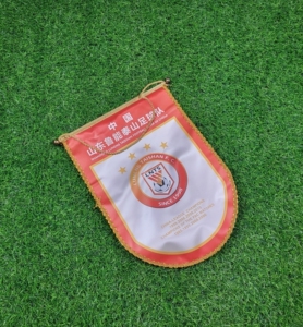 山东鲁能泰山队 官方交换队旗