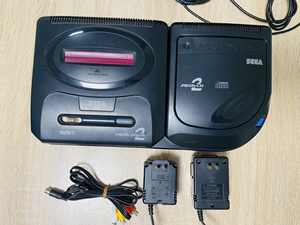 世嘉md cd 2代 游戏机 光碟机 日版原装