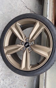 奥迪rs519寸轮毂轮胎大宝剑 原厂拆车轮毂19寸大宝剑rs