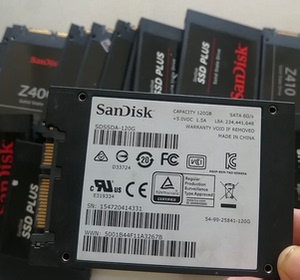 固态硬盘120g台式闪迪