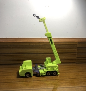 g1变形金刚 挖地虎 大力神重要成员- 吊钩 吊车 南海版