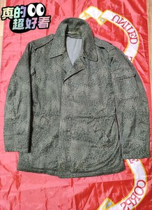 波兰公发WZ.89 Zaba豹纹迷彩棉服/棉大衣