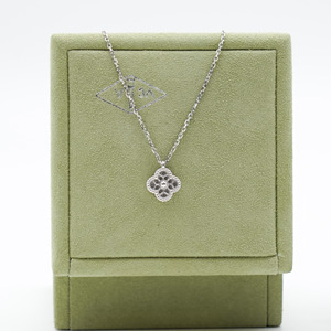 梵克雅宝银项链