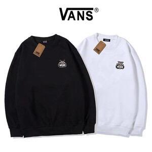 vans趣味涂鸦情侣小怪兽圆领卫衣