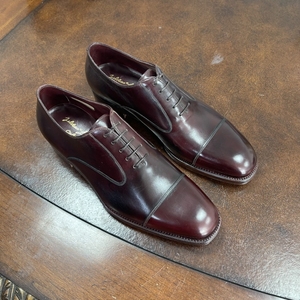 silvano lattanzi郎丹泽男士侧双缝线牛津鞋